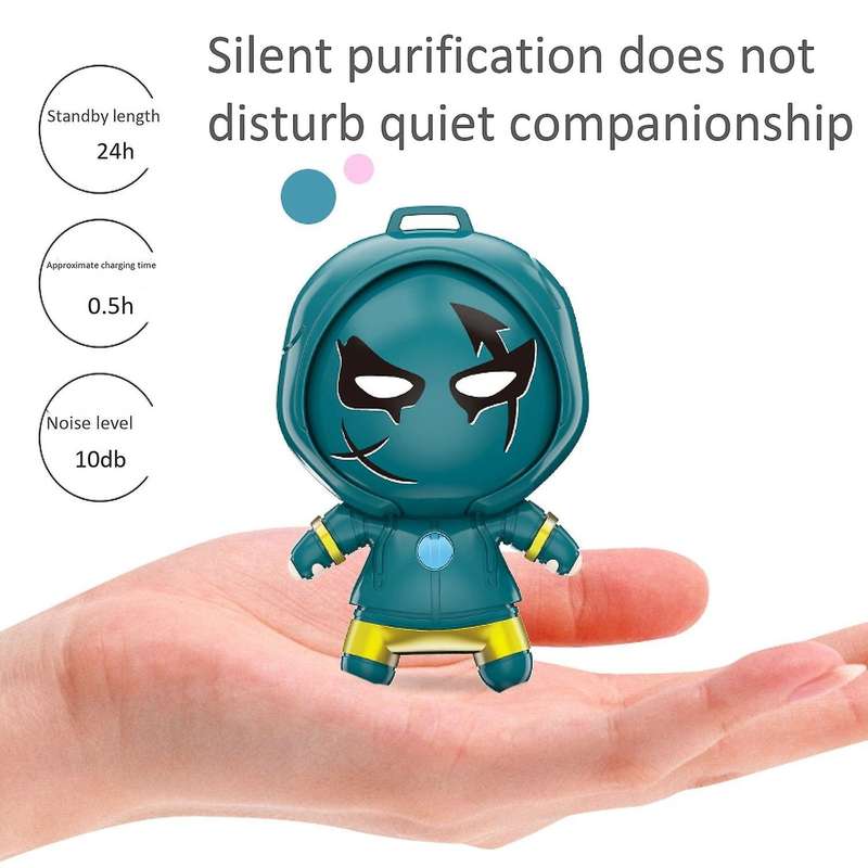 Air Freshner Ionizer Negative Ion Low Noise for Adults Kids Green