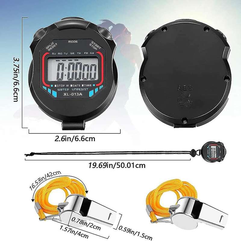 Digital Stopwatch Timers Sports Stopwatch,for Referee Or Kid Use
