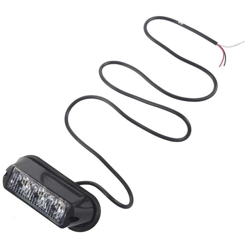 3w 3 Led Car Truck Flashing Strobe Emergency Warning Light 12v Amber