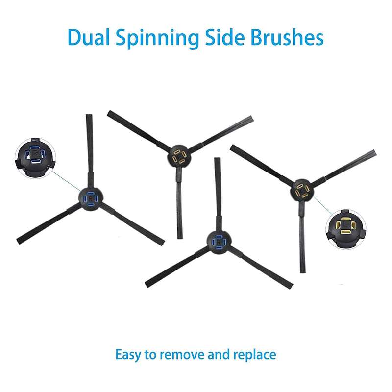 Replacement Filter Brush Wipe Spare Parts Accessory Set for Ilife