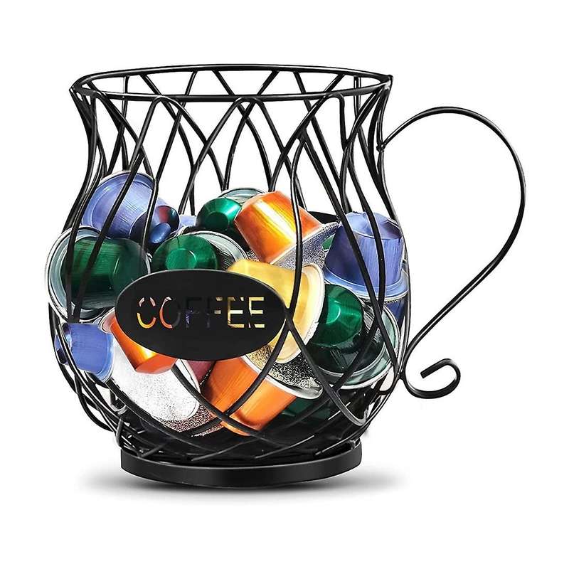 K Cup Coffee Capsule Storage Rack Coffee Capsule Rack Balck