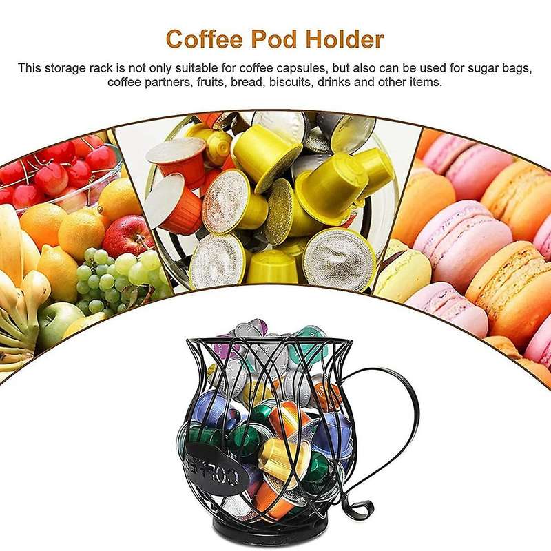 K Cup Coffee Capsule Storage Rack Coffee Capsule Rack Balck
