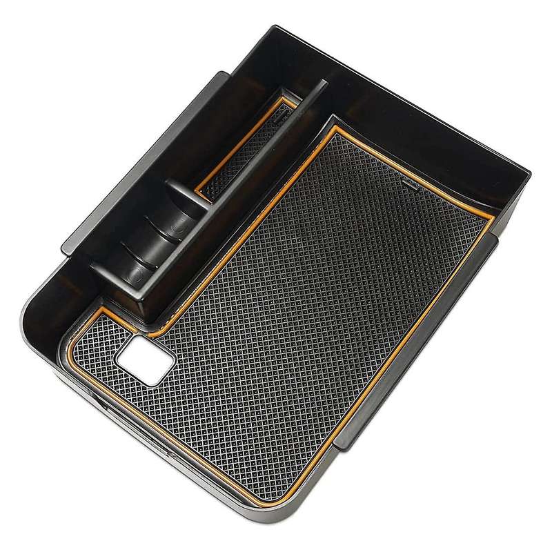 Car Central Console Armrest Box for Nissan Sentra 2020-2022 Orange