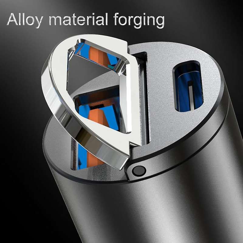 30w Car Charger with Qc+pd Fast Charger for Iphone 12 12 Pro Max