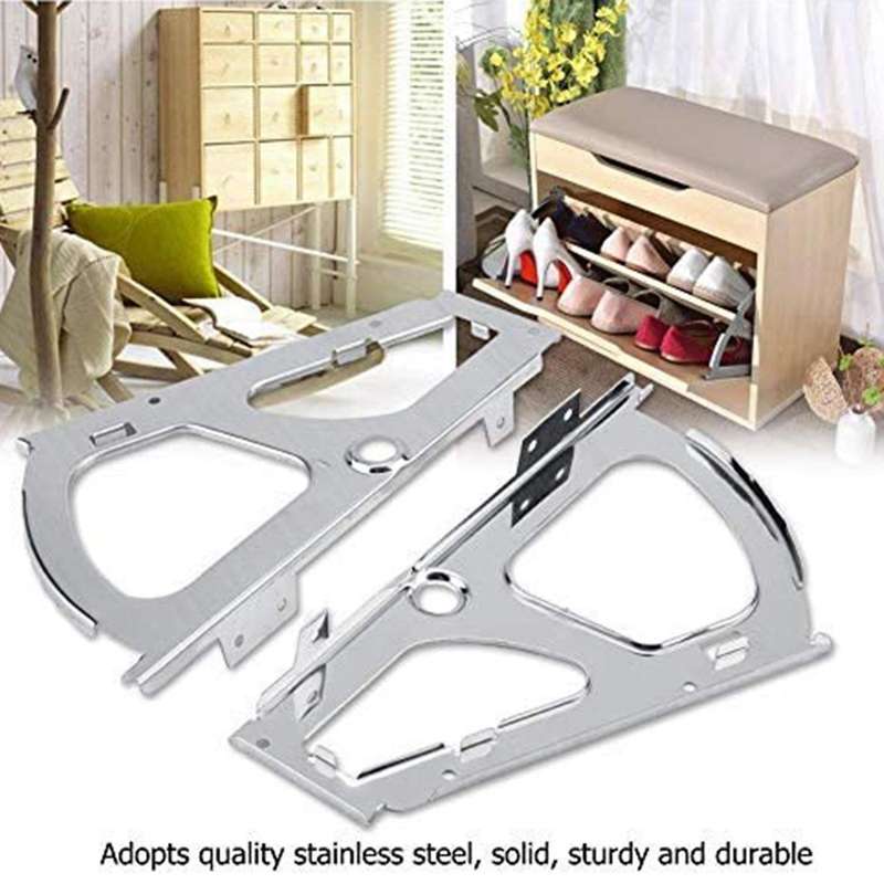 Stainless Steel Hinge Shoes Drawer Cabinet Accessories (1 Layer)