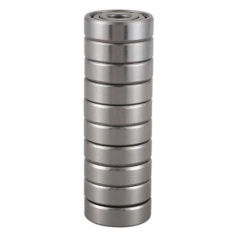 10 Pcs 6200z 10 X 30 X 9mm Sealed Deep Groove Ball Bearings