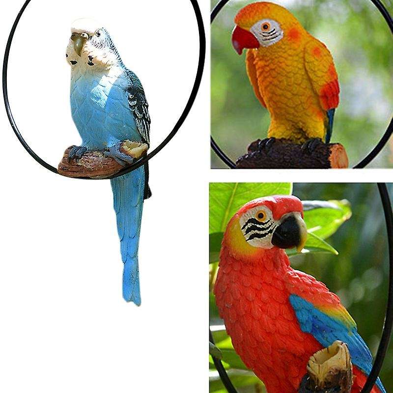 Simulation Resin Parrot Home Decoration Handicrafts Decoration 02