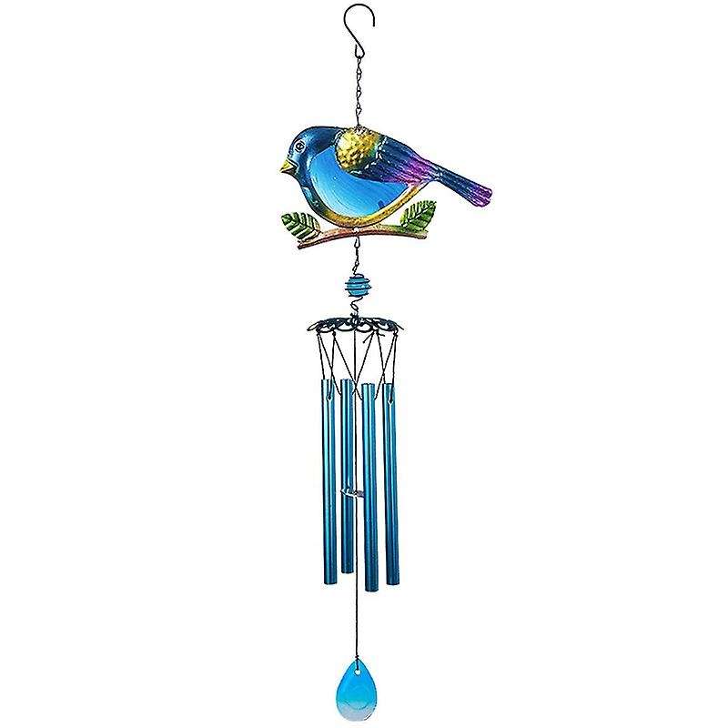 Mobile Romantic Blue Bird Wind Chimes for Festival Garden Decoration