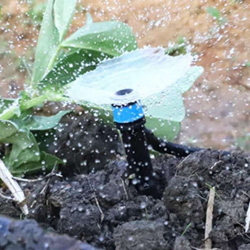 100pcs Adjustable Scattering Sprinklers Home Garden Irrigation Tool