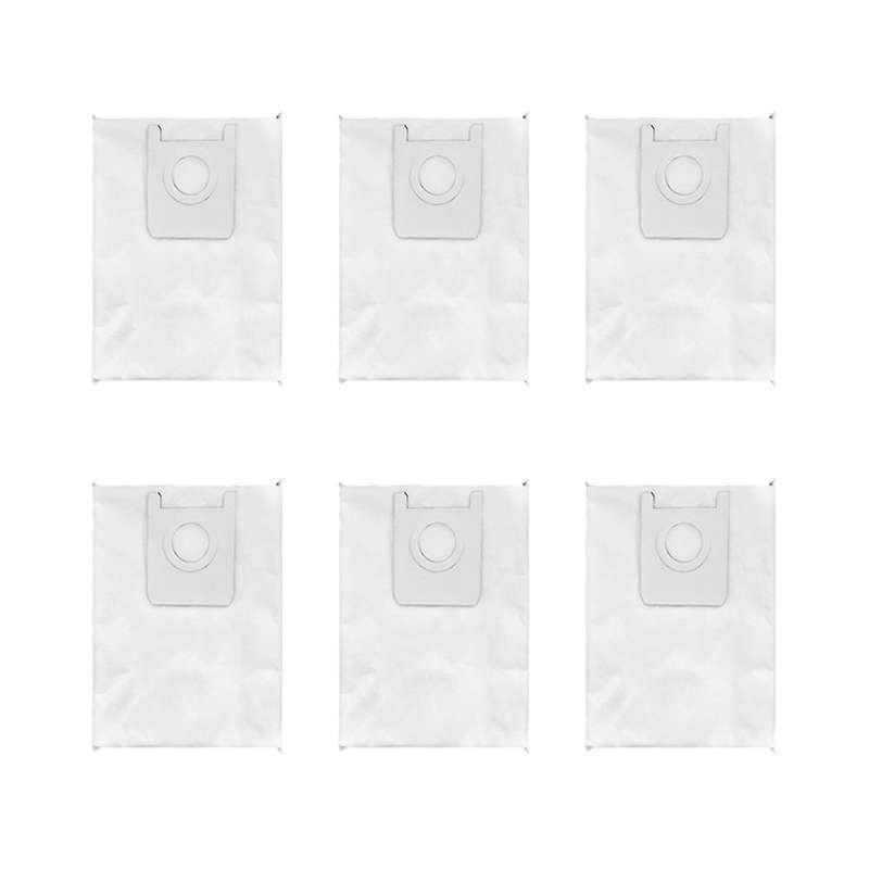 6 Pcs Suitable for Roidmi Eva Sdj06rm Robot Vacuum Cleaner Dust Bag