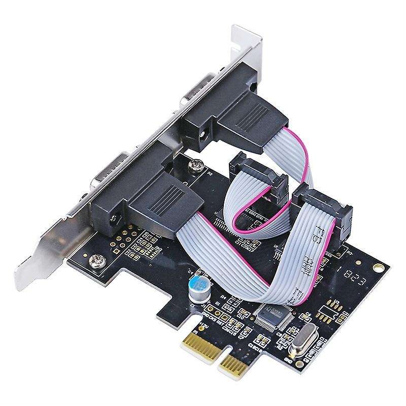 Pci-e Serial Card Desktop Computer Pcie to Com Rs232 Expansion Card