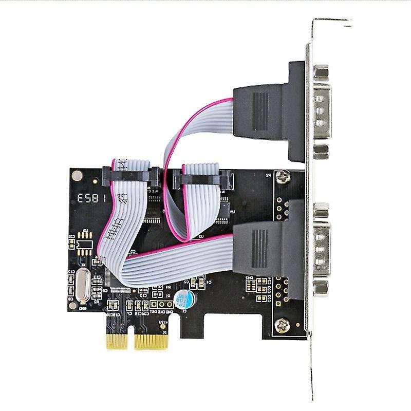 Pci-e Serial Card Desktop Computer Pcie to Com Rs232 Expansion Card