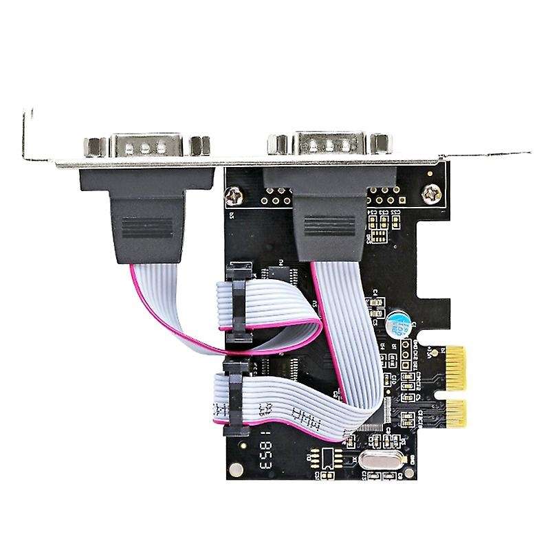 Pci-e Serial Card Desktop Computer Pcie to Com Rs232 Expansion Card