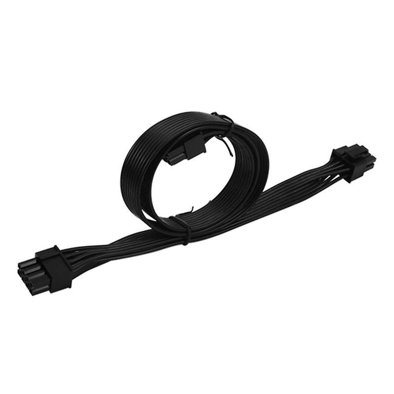 2pcs Pci-e 8 Pin to Dual 8pin(6+2 Pin) Power Supply Cable for Cooler