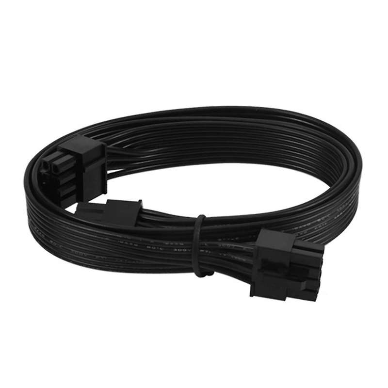 2pcs Pci-e 8 Pin to Dual 8pin(6+2 Pin) Power Supply Cable for Cooler