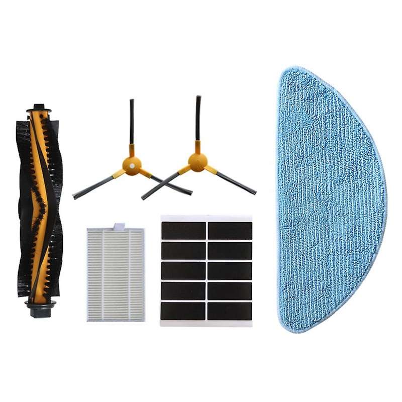 Main Side Brush Mop Cloth Filter for Liectroux C30b E30 Proscenic