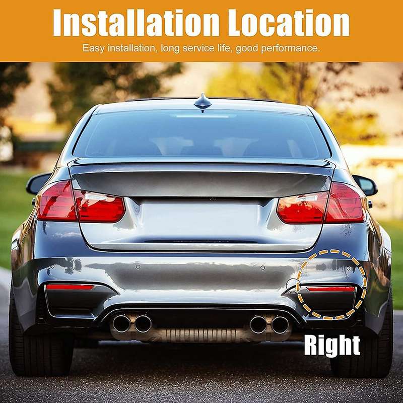 Rear Bumper Reflector Light Trim Warning Lamp,63147318556 Right