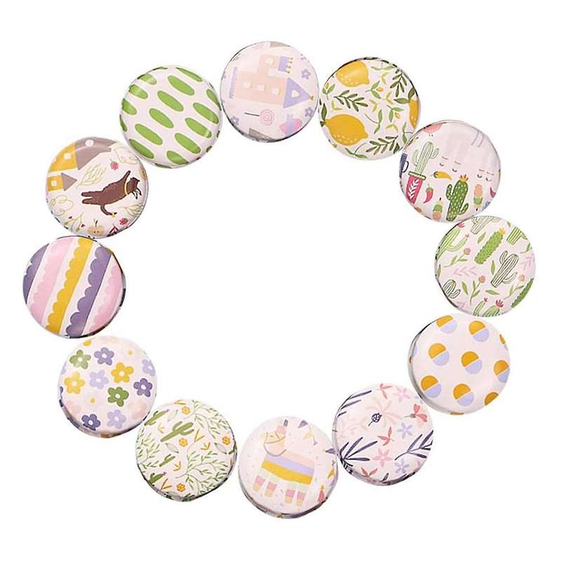 12 Pcs Tinplate Tin Jars with Lids 0.5 Oz for Making Bulk Lip Balm B