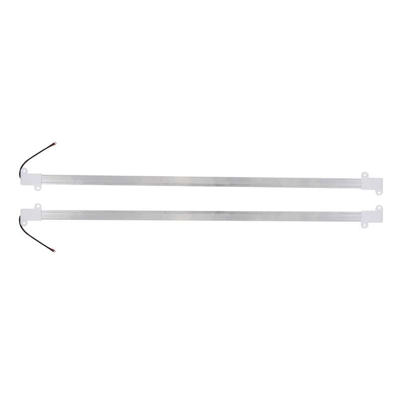 6x 50cm 12v 36led 5630 Smd Hard Strip Light Aluminum Shell Warm White