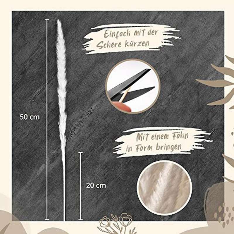 Elegant Dried Flowers with High-quality Pampas Grass Decoration