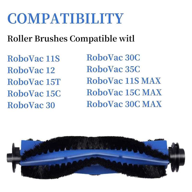 3 Pcs Rolling Brush Replacement Parts Fit for Robovac 11s