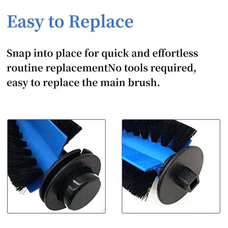 3 Pcs Rolling Brush Replacement Parts Fit for Robovac 11s