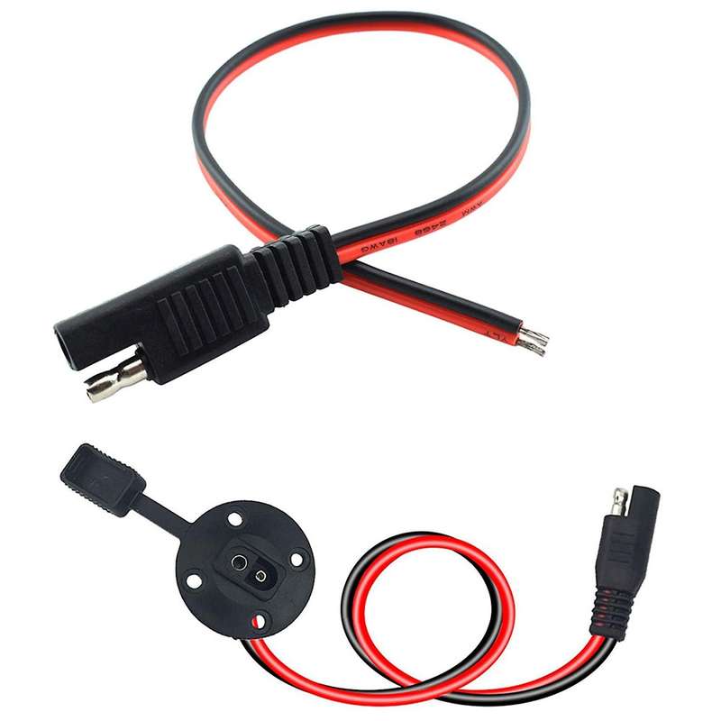 Sae 2 Pin Quick Connector Disconnect Plug Sae Power Extension Cable