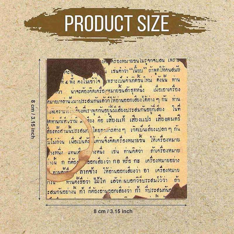 400 Sheets Vintage Journaling Supplies Diy Scrapbook Paper Supplies