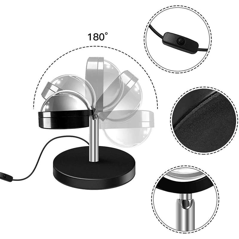 Sun Projection Led Lamp,usb Night Light for Room Studio Decor