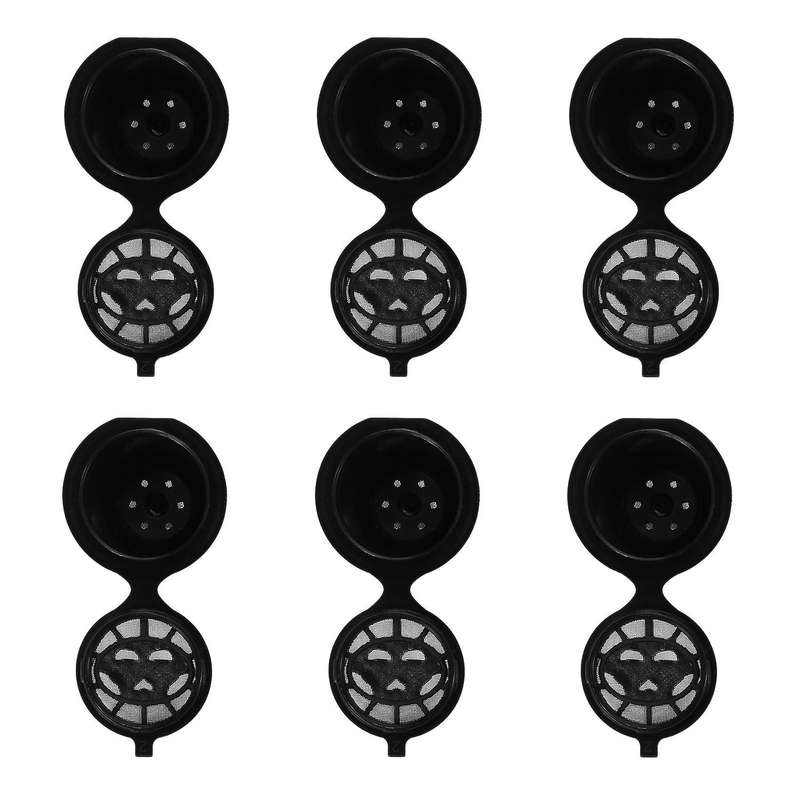 Capsules Compatible Coffee Machines with Coffee Spoon Brush(18,black)