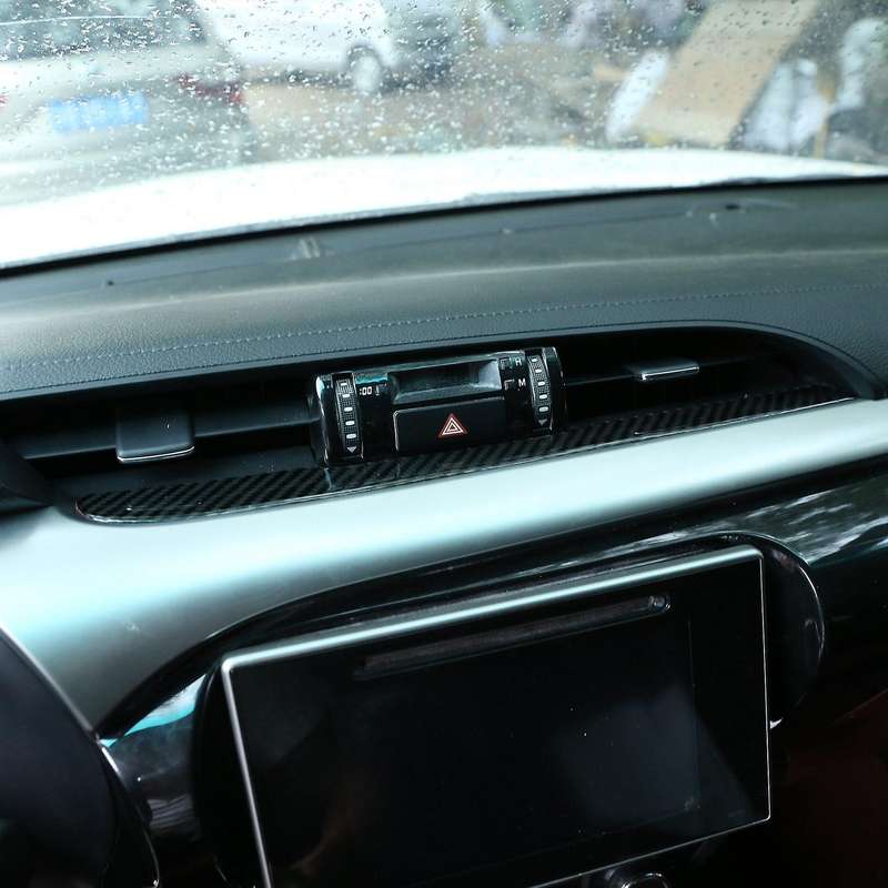 For Toyota Hilux 2015-2021 Car Center Air Outlet Cover Trim