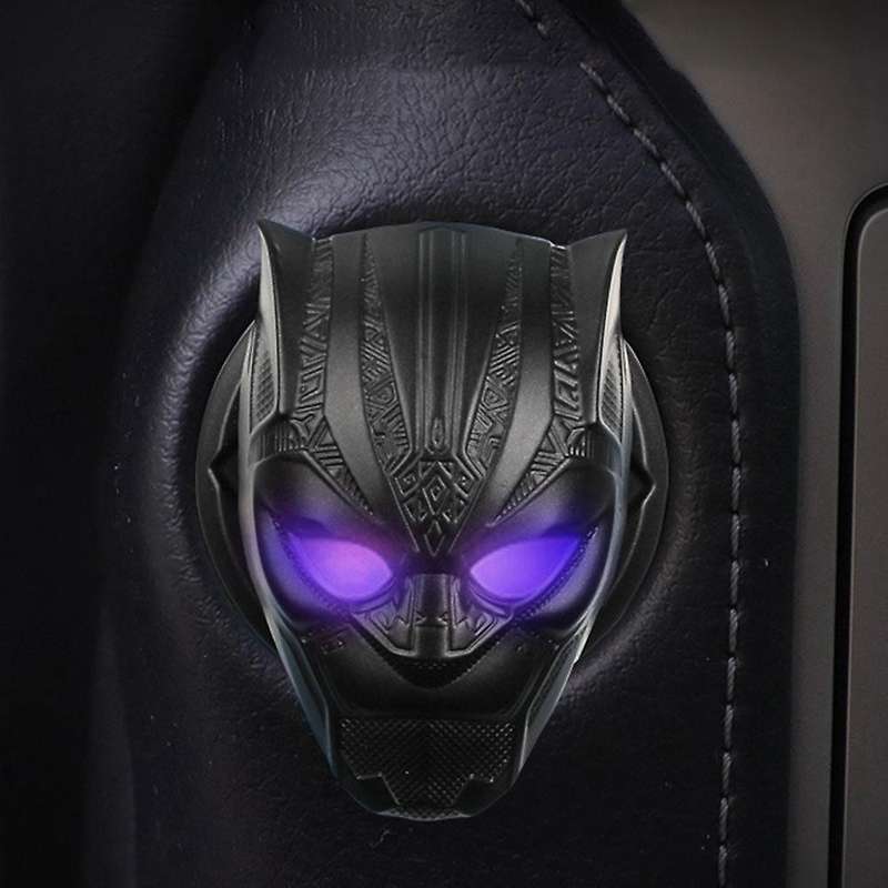 Panther Key Start Button Protective Cover Sticker Car Interior A