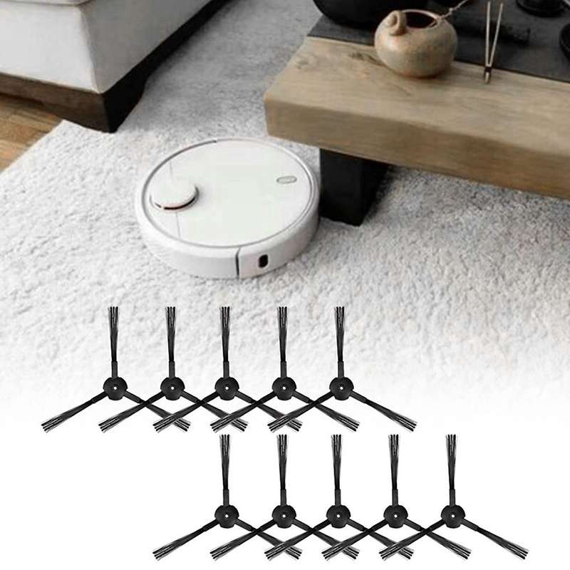 10 Pcs Sweeping Side Brush Replacement for Ilife V3 V3s A4 A4s