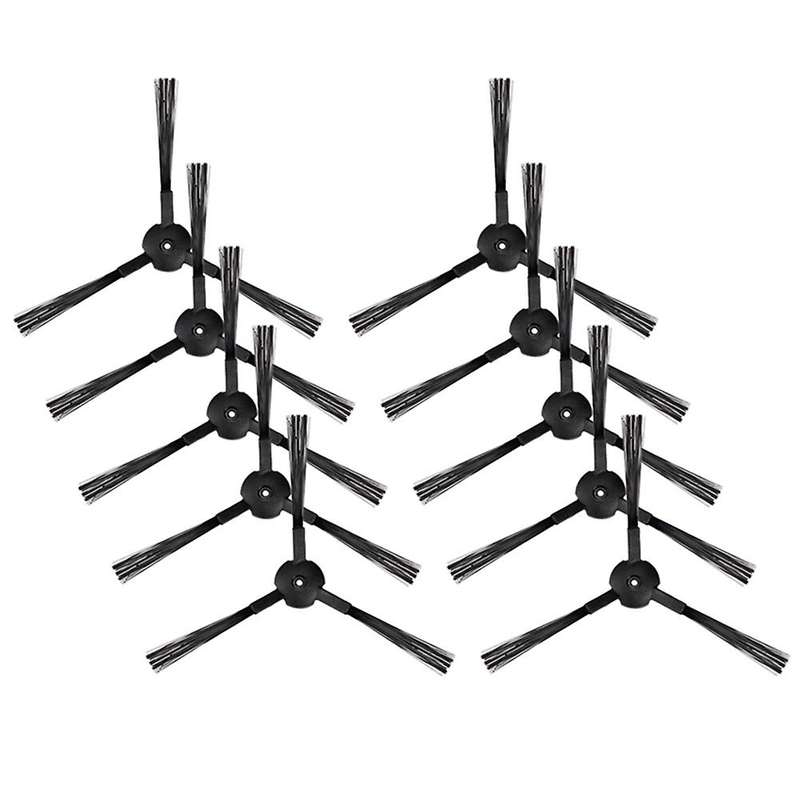 10 Pcs Sweeping Side Brush Replacement for Ilife V3 V3s A4 A4s