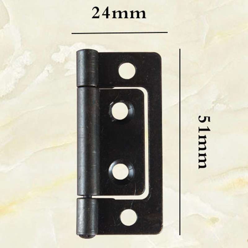 12pcs 51x24mm Thickened Hinge, Furniture Replica Hardware Small Hinge