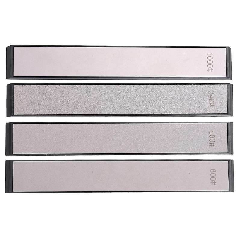 240 400 600 1000 Grain Diamond Sharpening Angle Grindstone Bar 4 Pack