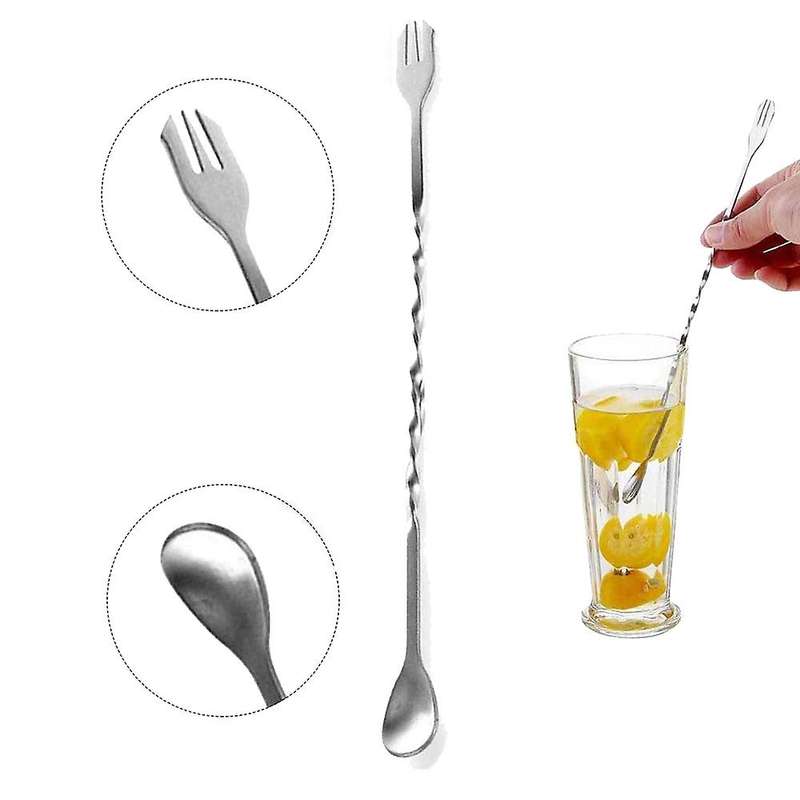 Cocktail Muddler & Mixing Spoon Set,for Make Mojito Mint Juleps Drink