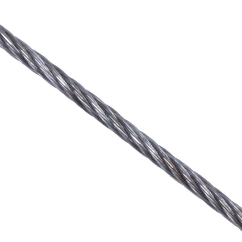 3x Stainless Steel Wire Rope Cable Rigging, Length:15m Diameter:1.0mm