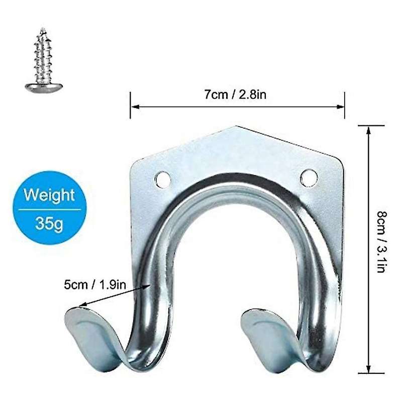 15pk Tool Hooks for Shed Heavy Duty Garage Hooks Shed Hooks