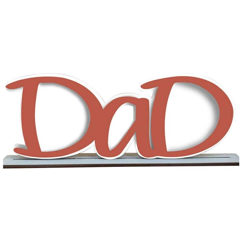 Father's Day Dad Picture Frame,dad Gifts From Daughter, -red