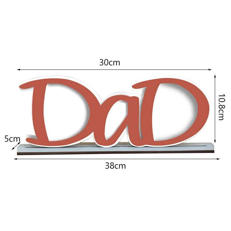 Father's Day Dad Picture Frame,dad Gifts From Daughter, -red