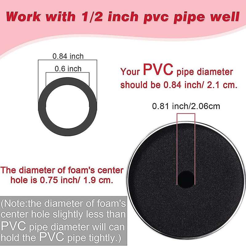 4 Sizes 8 Pieces Cup Turner Foam Tumbler Inserts for 10oz to 40oz