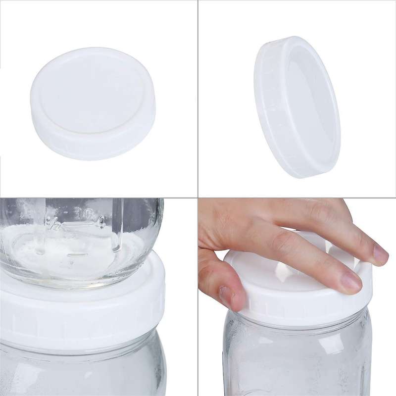 Regular Mouth Lids for Mason Jar Lids Plastic Storage Caps Dia 70mm