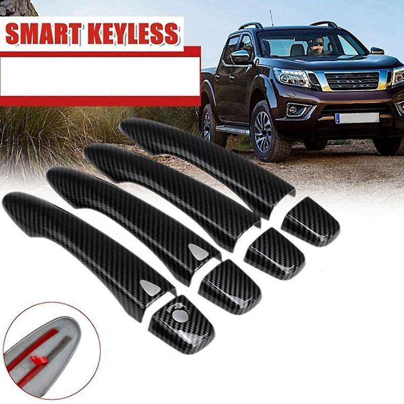 4pcs for Navara Np300 2015-2020 Car Door Handle Cover Trim Sticker