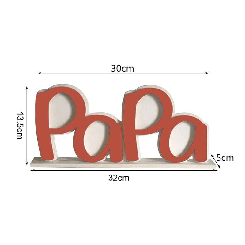 Father's Day Papa Picture Frame,dad Gifts From Daughter, - Red