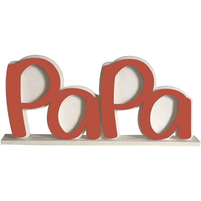 Father's Day Papa Picture Frame,dad Gifts From Daughter, - Red