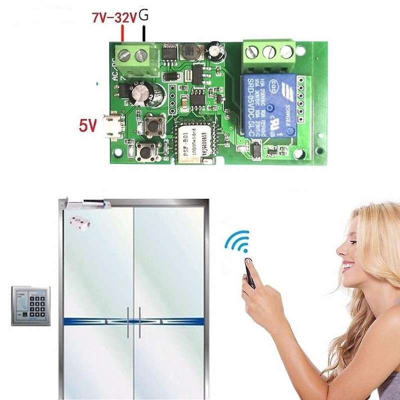 Usb Dc5v 12v 32v Ewelink Smart Wifi Switch Universal Relay Module (c)