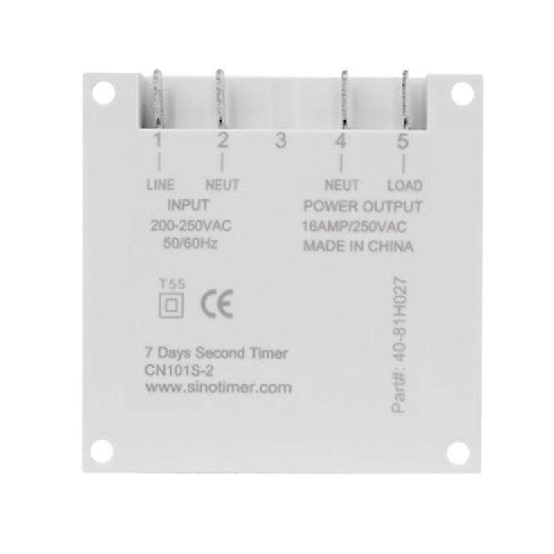 Sinotimer 1 Second Interval 12v Digital Lcd Timer Switch