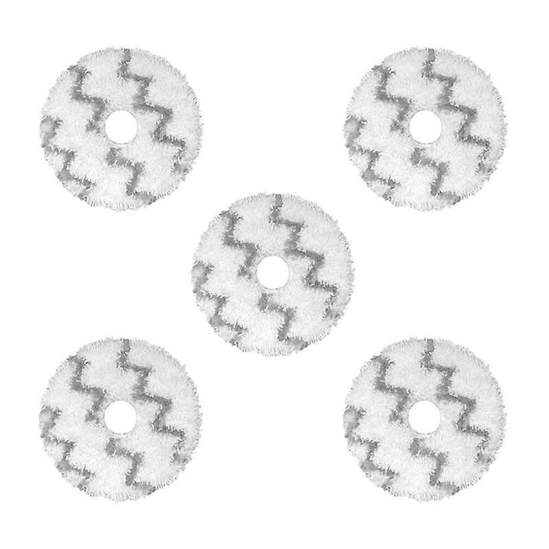 5pcs Washable Mop Cloths for Xiaomi Roidmi Eva Sdj06rm Mop Cloths