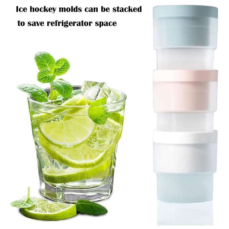 Ice Ball Maker Mold, 3 Pack Large Ice-cube Trays, Blue
